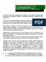 La WBS o Estructura Desglosada Del Trabajo