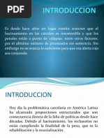 Hacinamiento en Los Centros Penitenciarios Del Perú DIAPOSITIVAS DE SMALL!!! LISTOOO!!