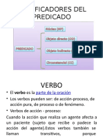 Modificadores Del Predicado