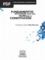 53 - Fundamentos Actuales para Una Teoría de La Constitución - Francisco Javier Díaz Revorio PDF