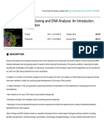 Wiley - Gene Cloning and DNA Analysis An Introduction, 7th Edition - 978-1-119-07256-0