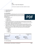 Chapter 4 - Project Planning Phase - Time Management