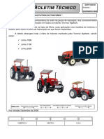 Agtr022 - Tabela de Filtros para Tratores Agritech