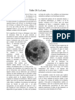 Taller Lectura 1 - La Luna Grado 6