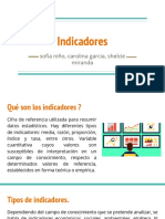 Estadistica, Indicadores y Tipos de Indicadores