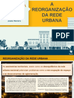 A Reorganização Da Rede Urbana