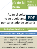 Diplomado Teología de La Soltería