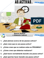 Charla Pausas Activas