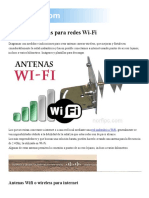 Planos de Antenas para Redes Wi-Fi PDF