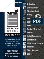 Wasatch Steel Catalog