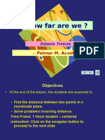 Microlesson Finding Distance