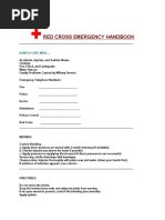 Red Cross Emergency Handbook