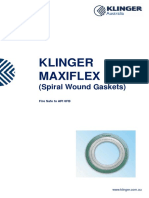 Maxiflex Spiral Wound Gaskets Product Document