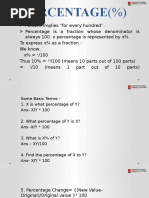 DCPD Percentage