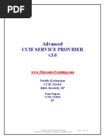 Advanced CCIE SERVICE PROVIDER v3.0 - Index of PDF