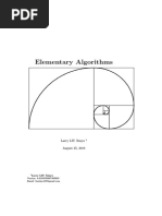 Elementary Algorithms PDF