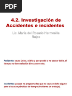 4.2. Investigación de Accidentes e Incidentes.