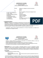 Planificación Didáctica Teoría Del Conocimiento PDF