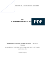 Actividad 1 Sistema General de La Seguridad Social en Colombia PDF