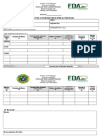 QWP-FROO-06 Annex 28 CAPA Plan Rev 01