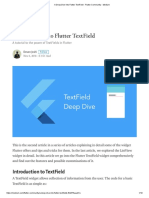 A Deep Dive Into Flutter TextField