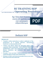 Training SOP