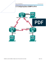 Lab 2 - Configuring Basic EIGRP For IPv4