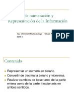 Tema 2 Sistemas Numeración - Representación Información