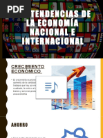 Las Tendencias de La Economía Nacional e Internacional