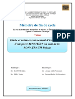 Etude Et Redimensionnement D'un Réseau Et D'un Poste