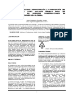 Icopor o Poliuretano Demostracion y Comparacion Del Mejor Material Como Aislante Termico para Las Construcciones en Diversas Construcciones en Difere