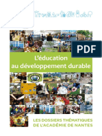 Éducation Développement Durable PDF