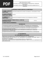 Competencia Registrar Información de Acuerdo Con Normativa y Procedimiento Técnico.