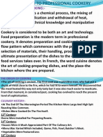 Introduction To Professional Cookery