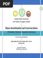 ISU Non Institutional Correction Instruc