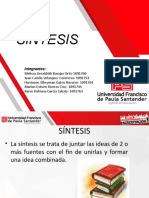 Síntesis-Comunicación Escrita