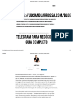 Telegram para Negócios - O Guia Completo - Luciano Larrossa