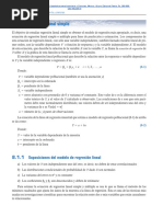 Regresión Lineal Simple, de Las Páginas 360 A La 366