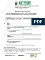 Coren Proposer Form PDF