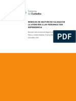 Modelos de Gestion de Calidad en La Atencion A Las Personas Con Dependencia 1