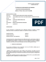 Informe Tecnico Regularizaciones