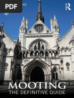 Mooting The Definitive Guide