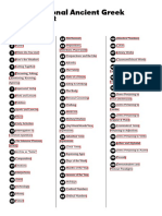 Conversational Ancient Greek Cheat Sheet