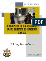 Fe de Erratas Libro SR Ing Mario Corzo PDF