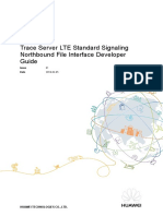 U2000 Trace Server LTE Standard Signaling Northbound File Interface Developer Guide