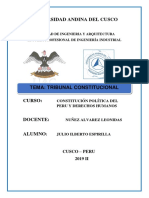 Monografia El Tribunal Constitucional PDF