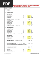 Support Design Calculations