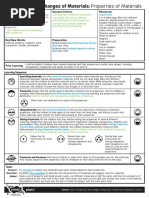 Lesson Plan Properties of Materials