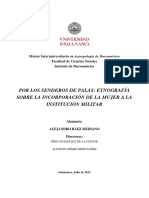 BAEZ Etnografia Sobre La Integracion de La Mujer Al Mundo Militar España