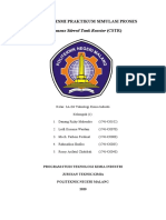 LAPORAN RESMI 2 PRAKTIKUM SIMULASI PROSES CONTINUOUS STIRRED TANK REACTOR Lengkap